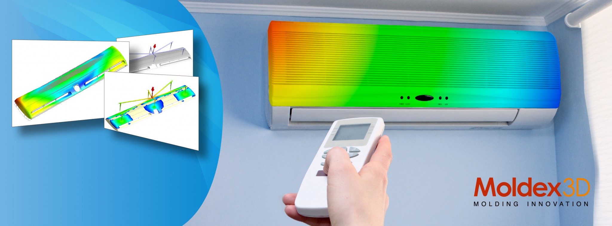 consumer products design remote control and air conditioner